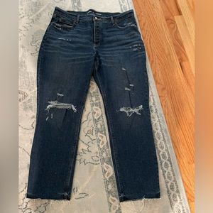 Old Navy high rise straight leg jeans